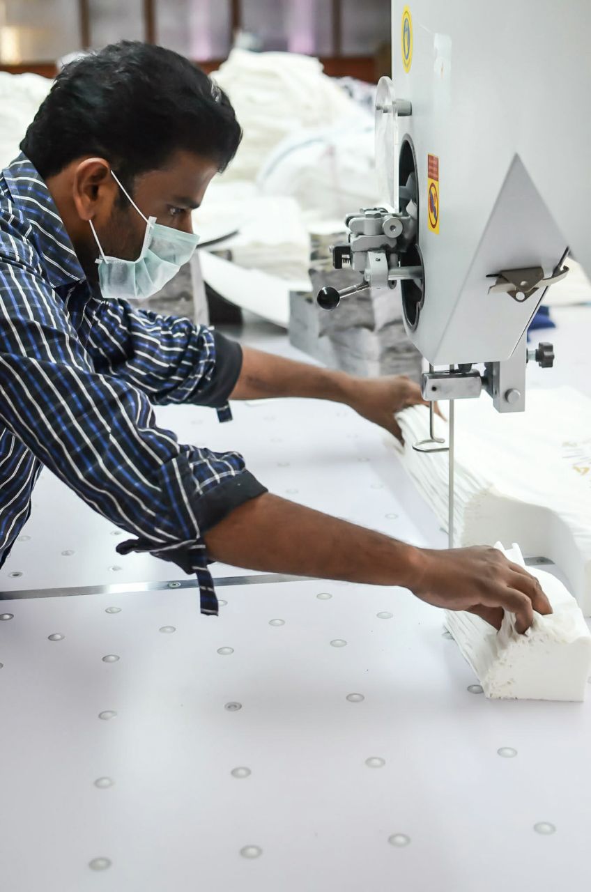 Cutting section