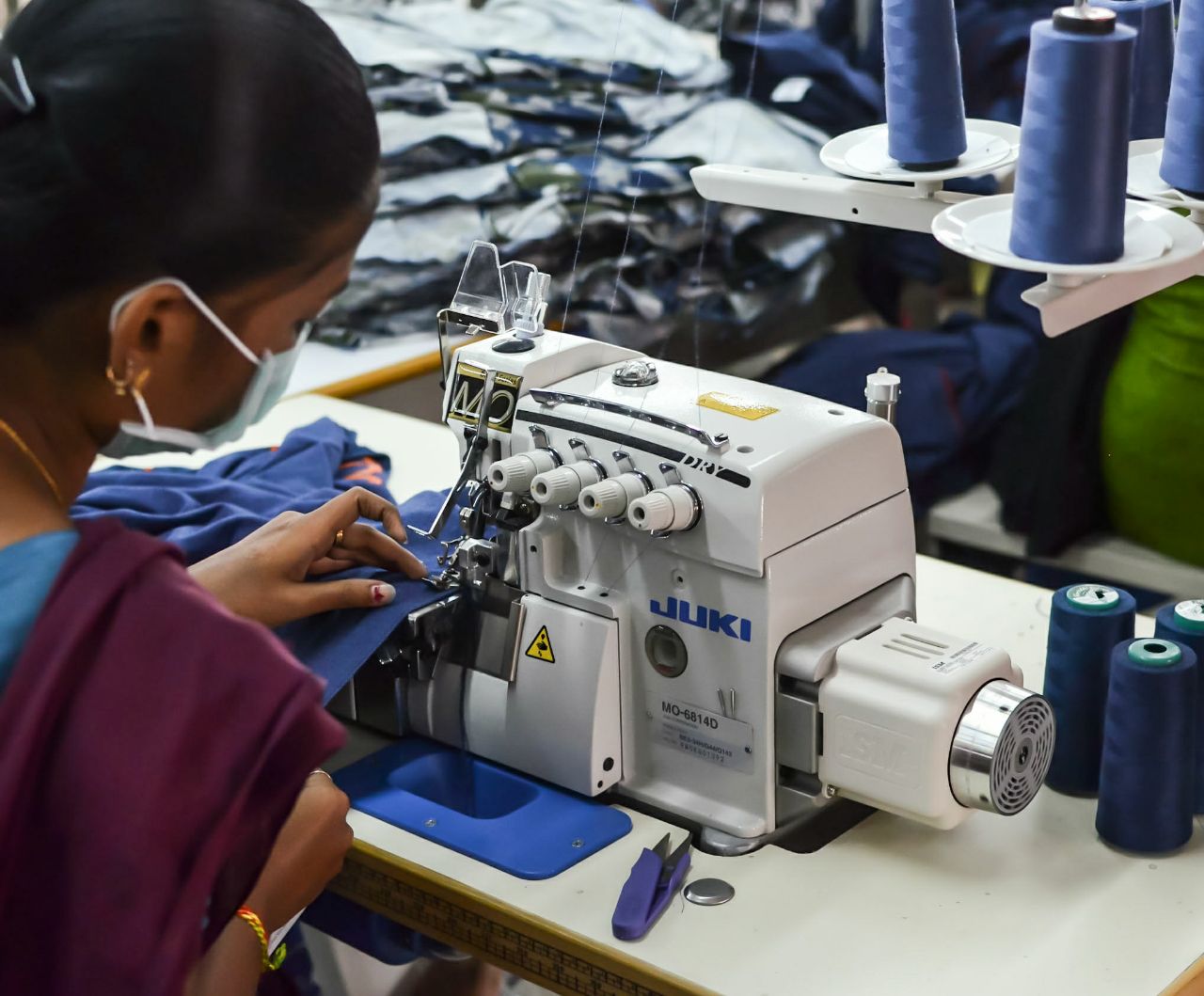 Sewing station